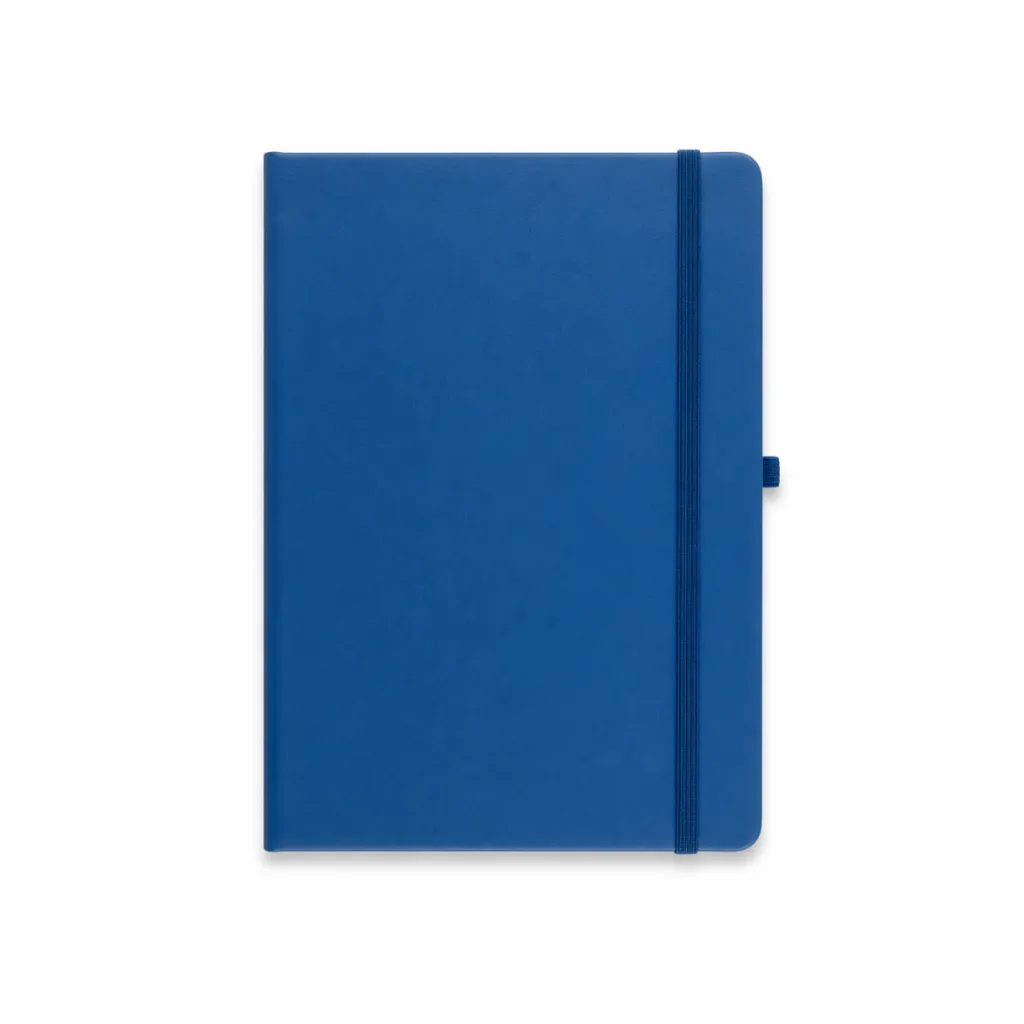 Classic A5 PU Leather Notebook with Elastic Closure – 192 Pages Planner Journal with Custom Branding