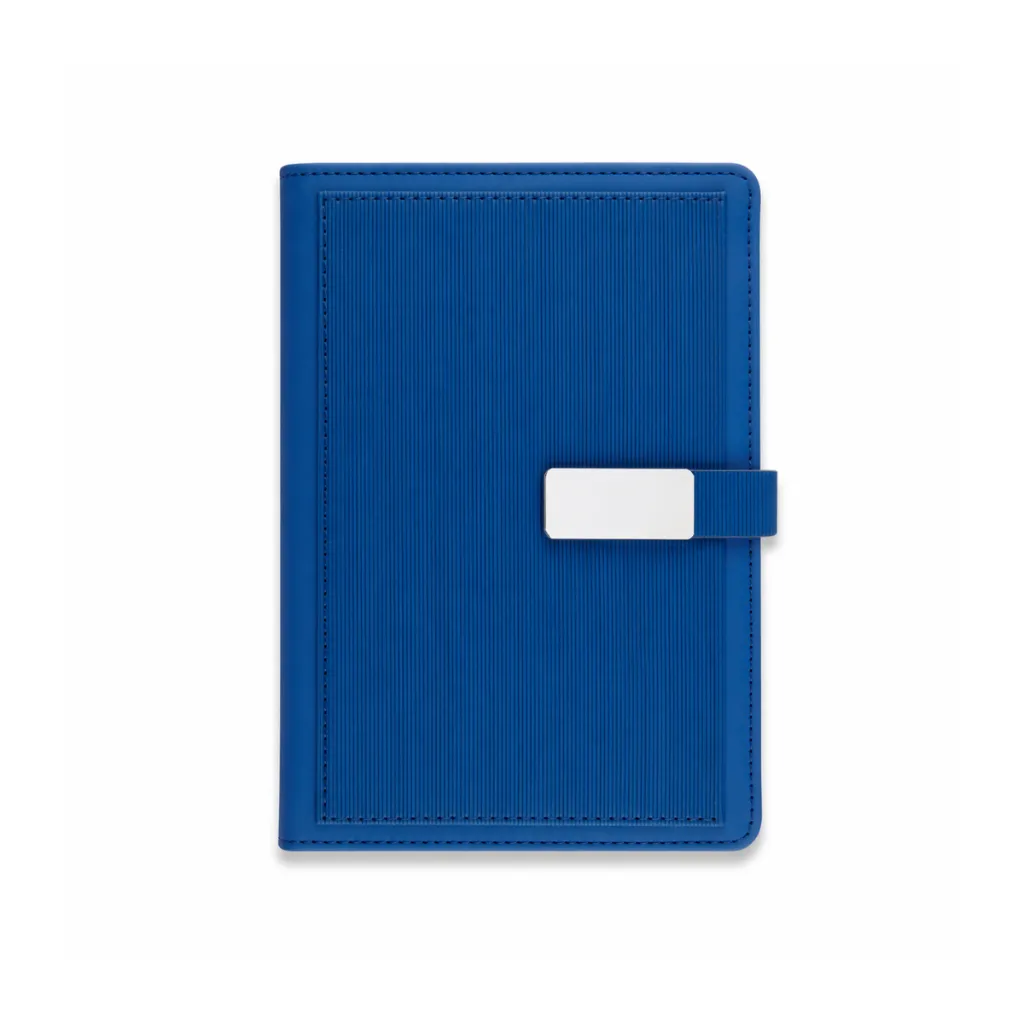 Modern A5 PU Leather Notebook with Magnetic Closure – 192 Pages Executive Planner Journal (Custom Branding Available)