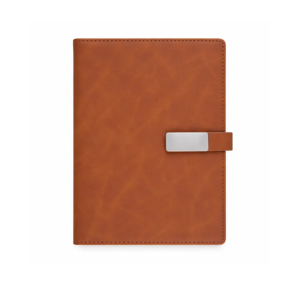 Premium A5 PU Leather Notebook with Magnetic Strap Closure – 192 Pages Executive Planner Journal (Custom Branding Available)