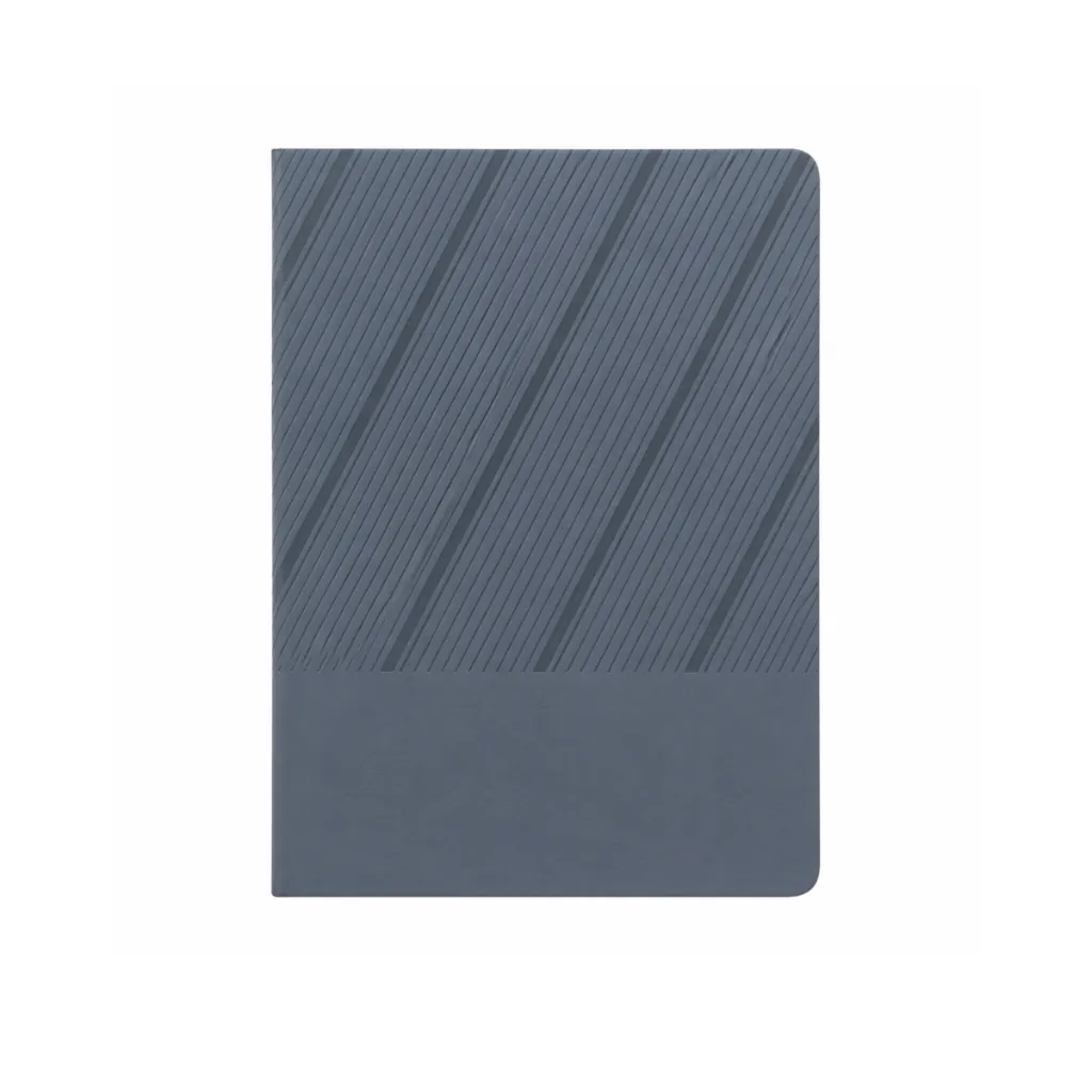 Minimal A5 PU Leather Notebook – 192 Pages Textured Executive Journal (Custom Branding Available)