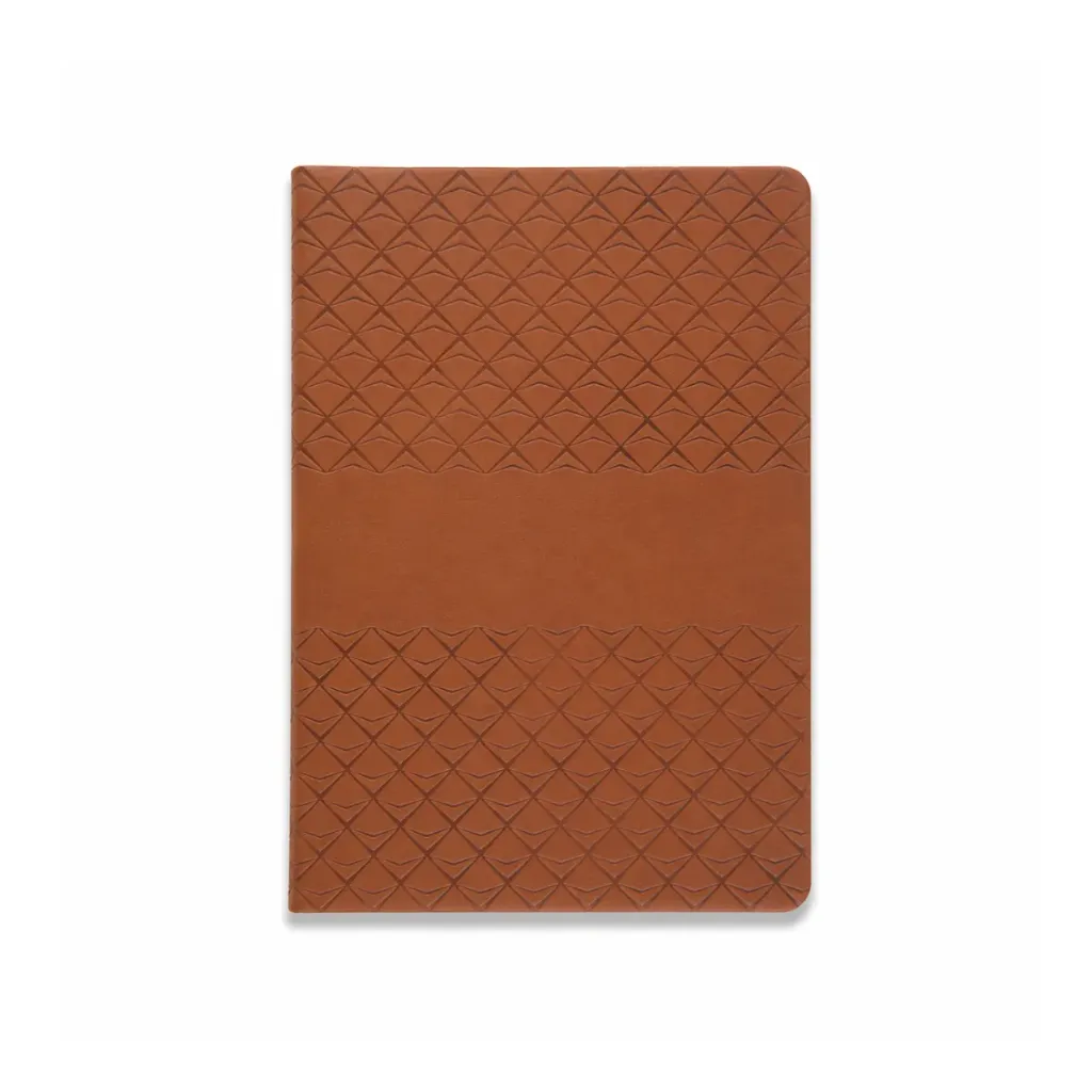 A5 Geometric Textured PU Leather Notebook – 192 Pages Premium Executive Diary (Custom Branding Available)