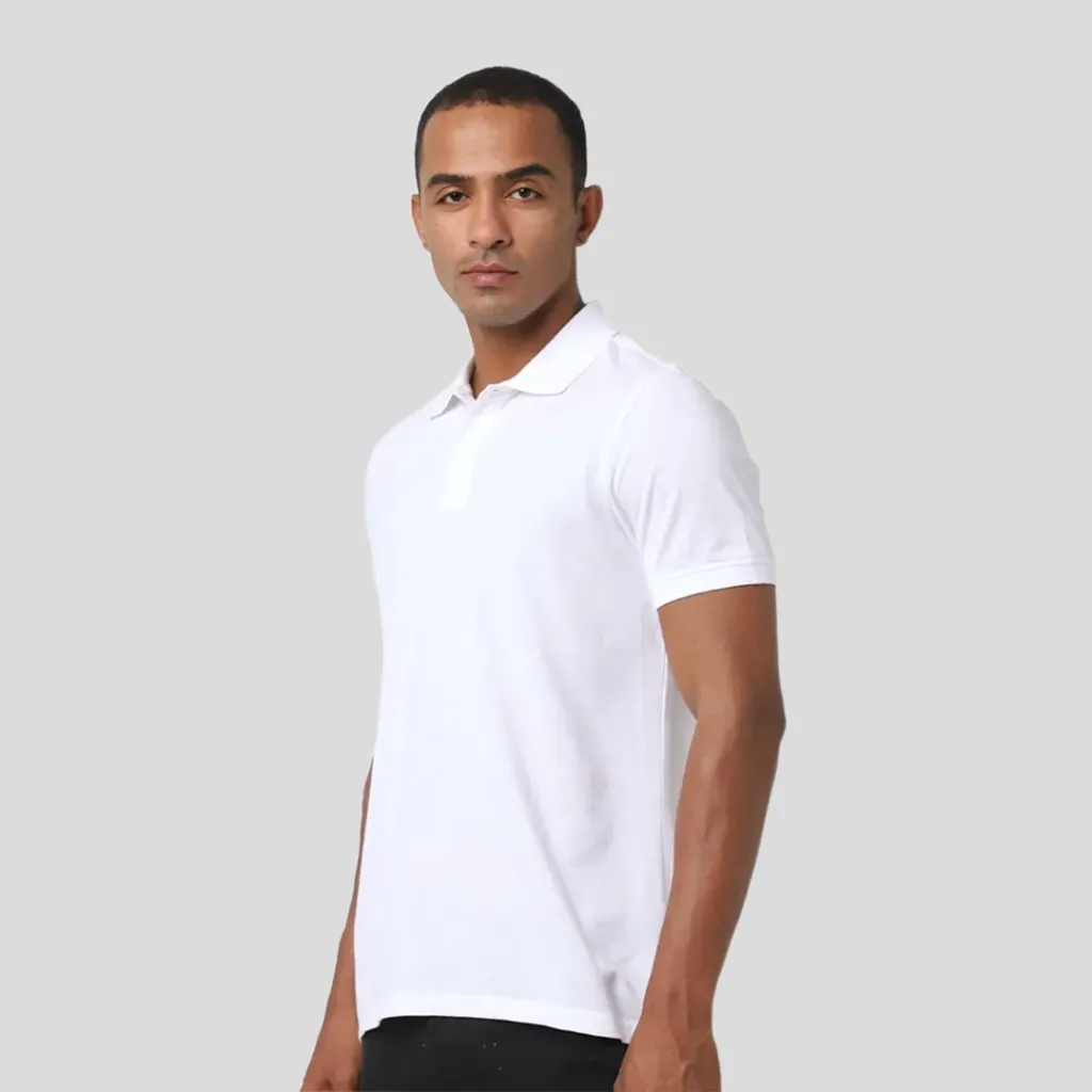 Jack & Jones Madd Polo T-Shirt – Cotton Blend Pique, 180 GSM