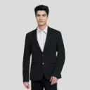 Jack & Jones Daniel Knit Blazer – Polyester Spandex Tailored Fit Blazer