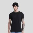 Jack & Jones Joren Round Neck T-Shirt – 100% Cotton, Bio Washed